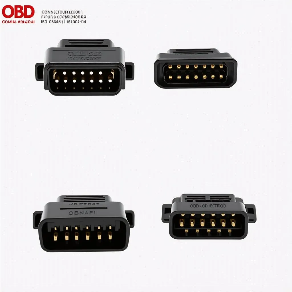 Different types of OBD connectors